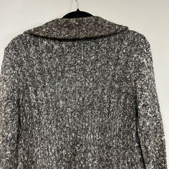 PrAna Angelica Duster button sweater gray‎ women’s size S - Picture 6 of 9